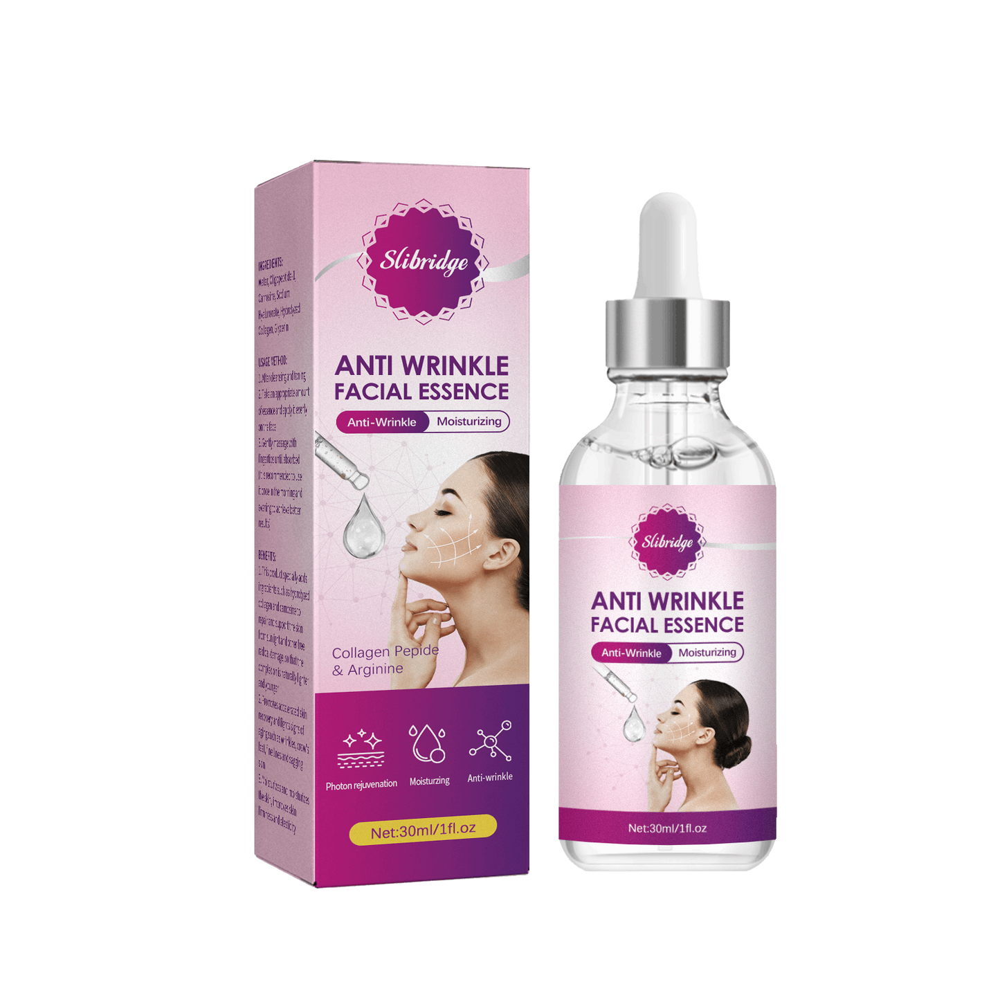 wrinkle remover serum facial forehead eyes Trial Pack