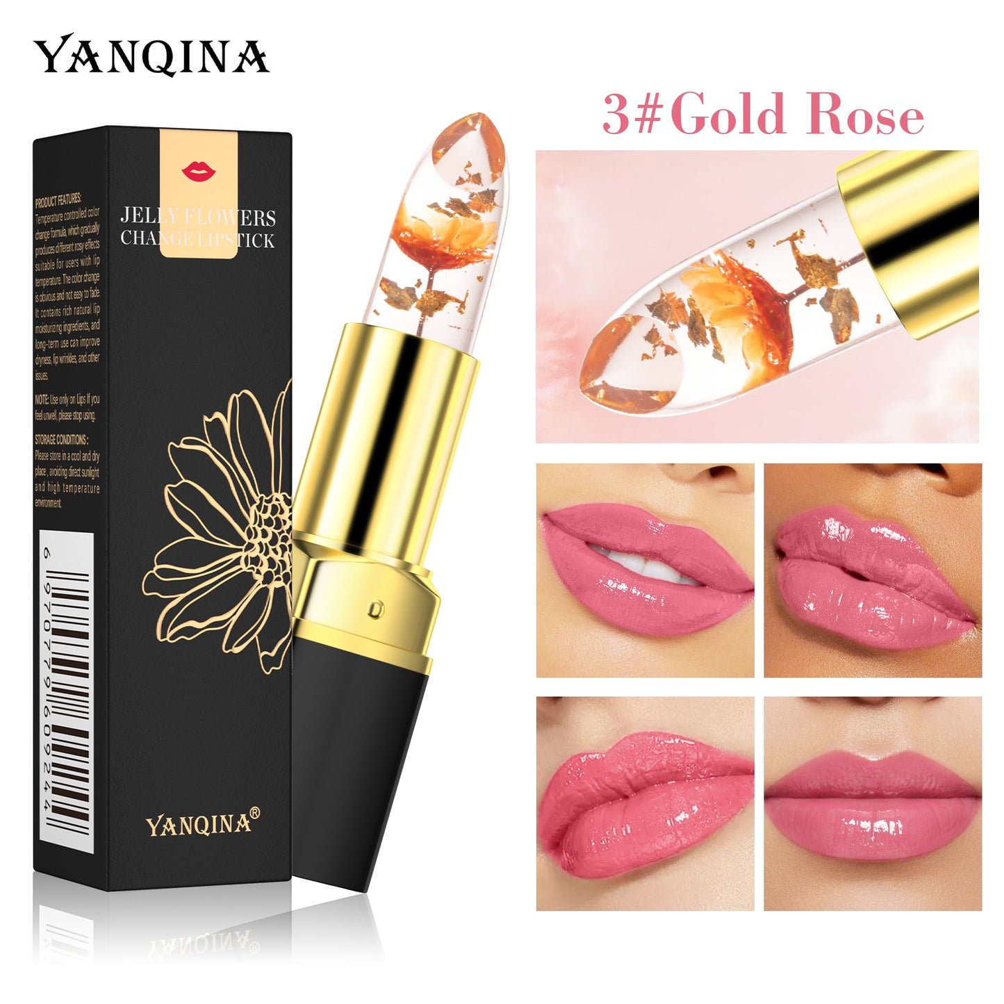 Magic Lipstick Color Changing Long Lasting Lipstick Waterproof Red Lip Stick Lip Plumper Kawaii Makeup Girl Cute Cosmetics