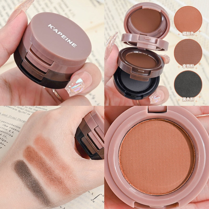 3-in-1 Makeup Palette Matte Pearlescent Eyeshadow Blush Highlighter Contouring Three-layer All-in-one Palette Brightening Skin 10